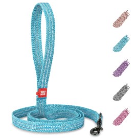 UD_Recycled Cotton Dog Leash 6 Ft   10 Ft Eco Friendly Collar for Small Medium & Large Dogs   Reflective Dog Leash for Medium Do