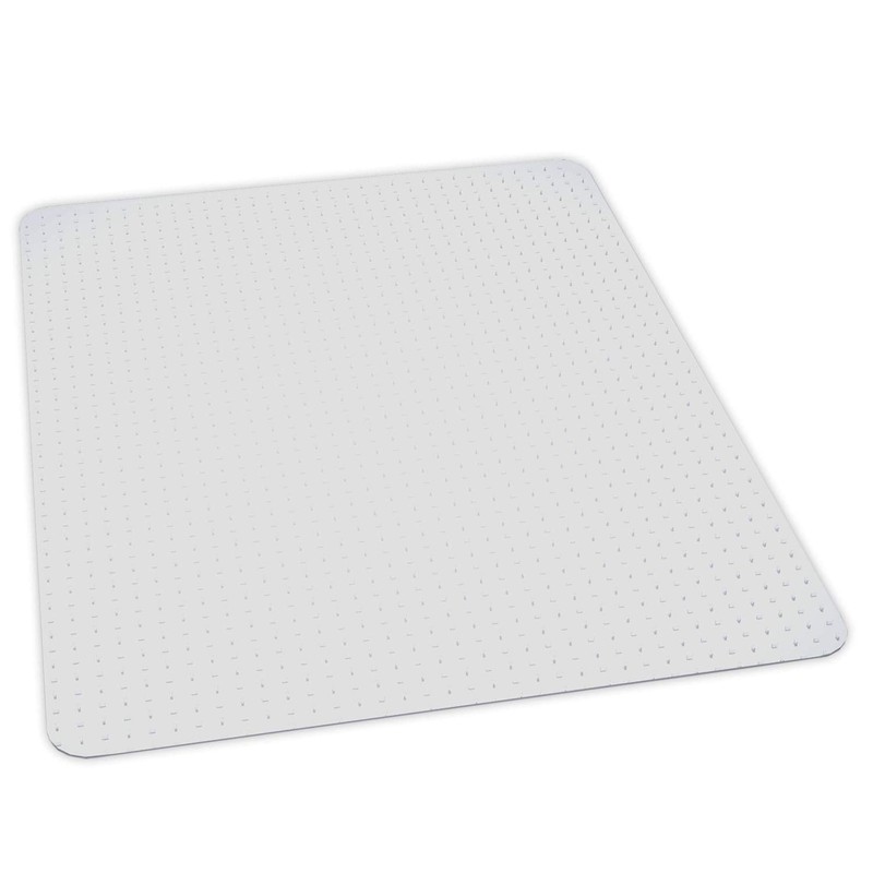 Chair Mat for Carpet- Medium Pile, 48"x 72" Rectangle, Clear