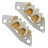 Caltric Front L & R Brake Caliper For Polaris Ranger