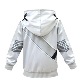Ruerxuan Boys Smile Face Mask Hoodie Kids Fashion DJ 3D Long Sleeve Jumper Cosplay Jacket 4-13 Years