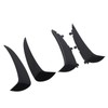 Rear Bumper Spoiler Air Vent Cover, Scratch Resistant Left Right