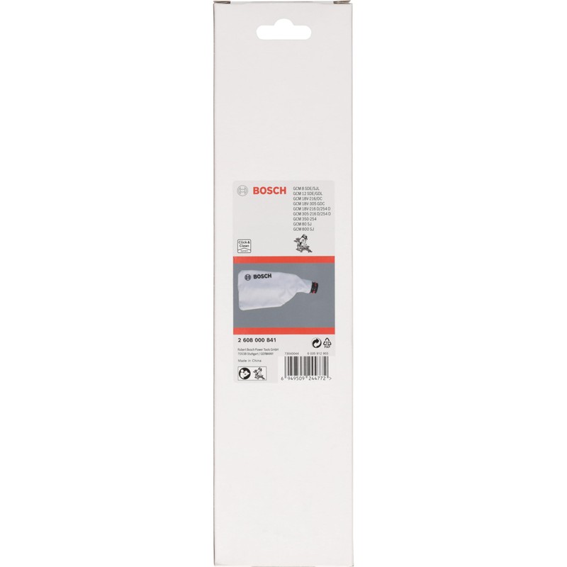 Bosch 1x Dust Bag for mitre saws with Click and