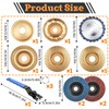 10Pcs Wood Carving Disc Set for 4" or 4 1/2"