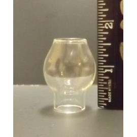 Galapagoz Miniature Glass Oil Lamp Chimney for Cresolene Burner New Size 3/4 inch X 1 5/8 inch 57907JB USA