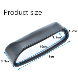 JNNJ Auto Blind Spot Spiegel, Toter Winkel Spiegel Universal, Auto Zusatzspiegel Außen, 360 Grad Rotation Verstellbar Auto Blind Spot Spiegel, Für Universellen Autos SUV RV Fahrzeugen Motorrad