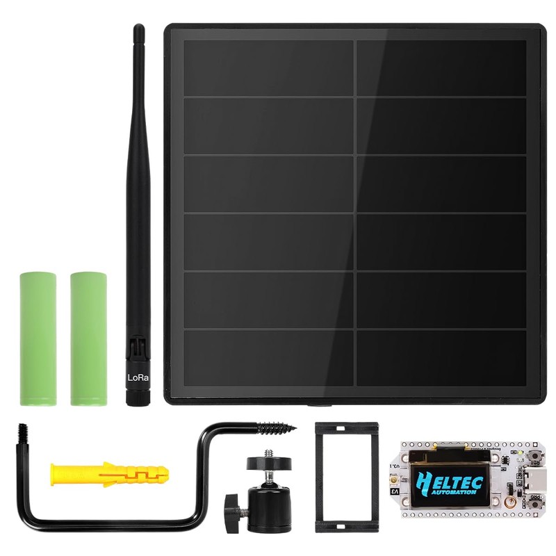 KEEPTEEN D5 Solar Lora Meshtastic Mesh Node Repeater 5w BC