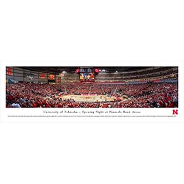 Blakeway Worldwide Panoramas, Inc. Nebraska Cornhuskers Basketball - Opening Night at Pinnacle Bank Arena - Blak.
