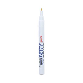 Uni-Paint PX-21 Oil-Based Paint Marker, Fine Point, White, 1-Count