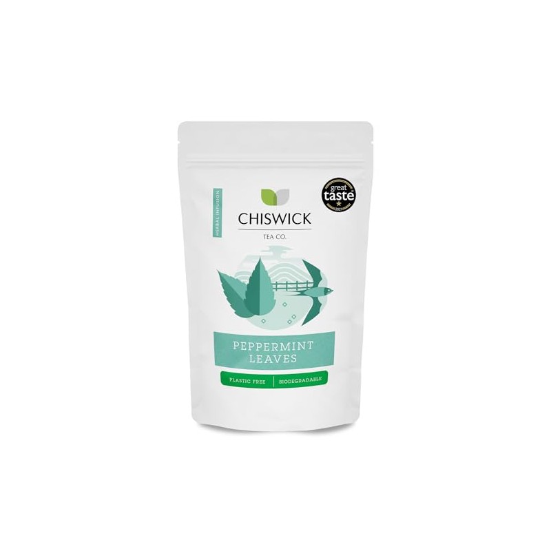Peppermint Leaves Premium Loose Leaf Herbal Tea - Chiswick Tea