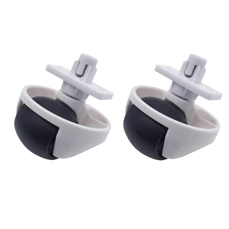 WYZBEN 2-Pack Front Casters Wheels Replacement Compatible with Roborock S4,