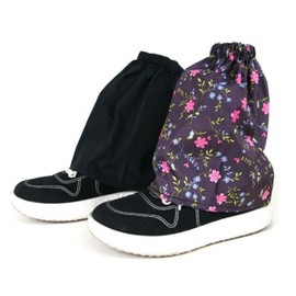 Domestic waterproof coating foot toe, arm toe, gaiter, short toe Bantoshi (leg) - floral pattern 4ea