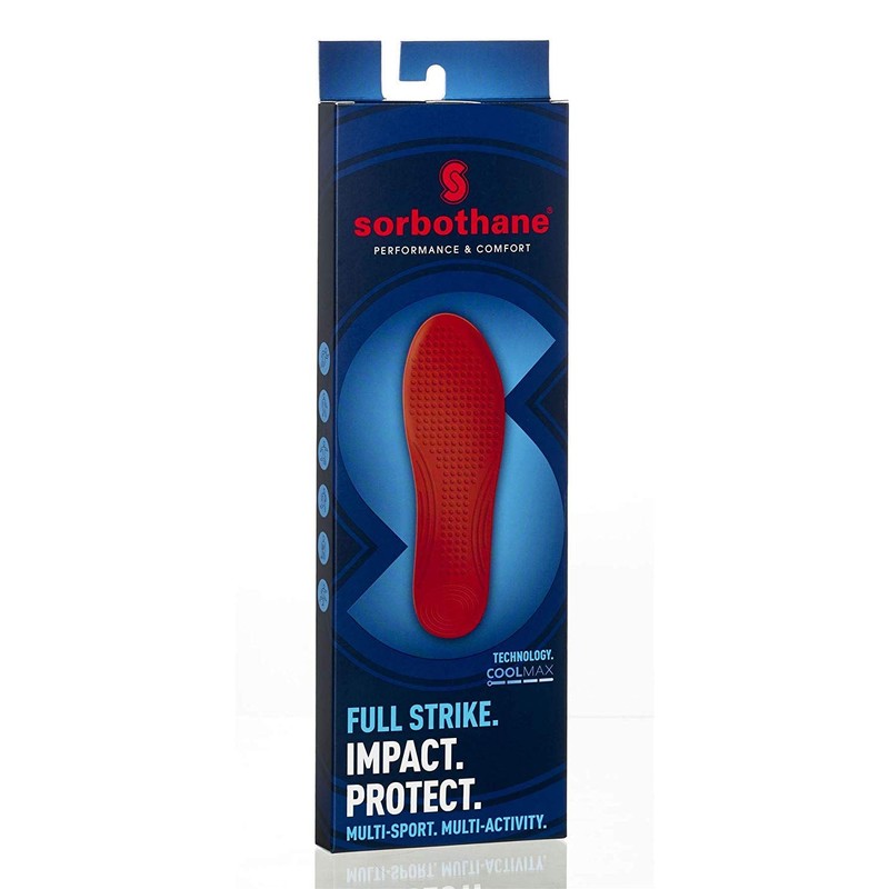 Sorbothane Bequem Fuß Orthopädisch Pad Sport Schuhwerk Volle Streik Einlegesohle
