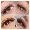 ABONNIE Brown Lash Extensions, Colored Lash Extensions, 0.05 C Curl