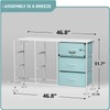 Sorbus Kids Dresser with 9 Drawers - Storage Unit Organizer