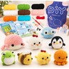 Animal Crochet Kit for Beginners – DIY Starter Set with