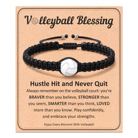 FYUKISS Volleyball Gifts Bracelet, 2025 Graduation Gifts Party Favors Accessories for Boys Teen Girls