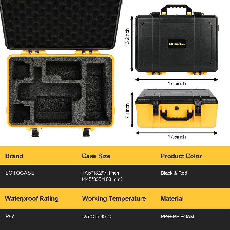 Hard Case for Dewalt Router - Tool Bag for Dewalt