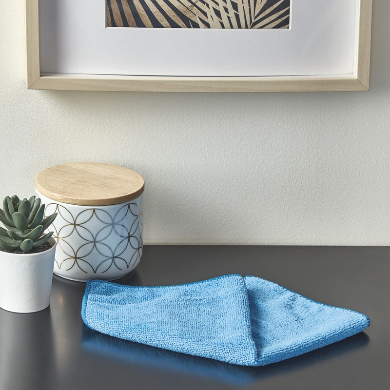 Spontex, Microfibre, Green and Blue, 30 x 30 cm