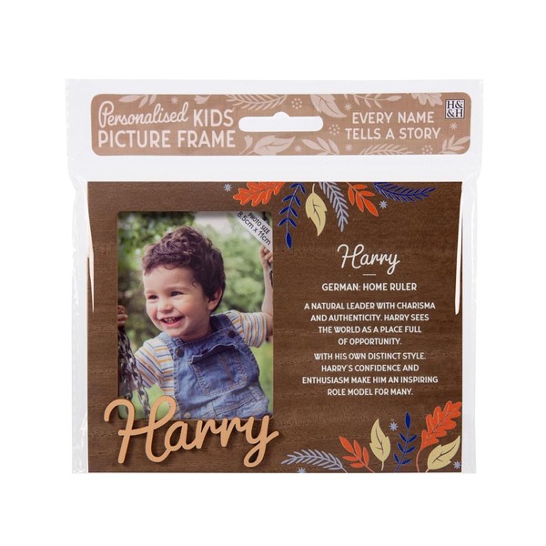 Personalised picture frames (Harry)