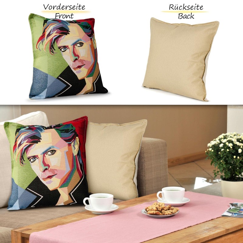 ANRO Cushion Cover Decorative Cushion Sofa Cushion Cover Tapestry David