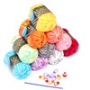 Lihao Wool for Knitting Hand Knitting Yarn Acrylic for Crochet