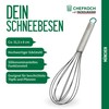 Chefkoch trifft Fackelmann - Premium Stainless Steel Whisk, Heat Resistant