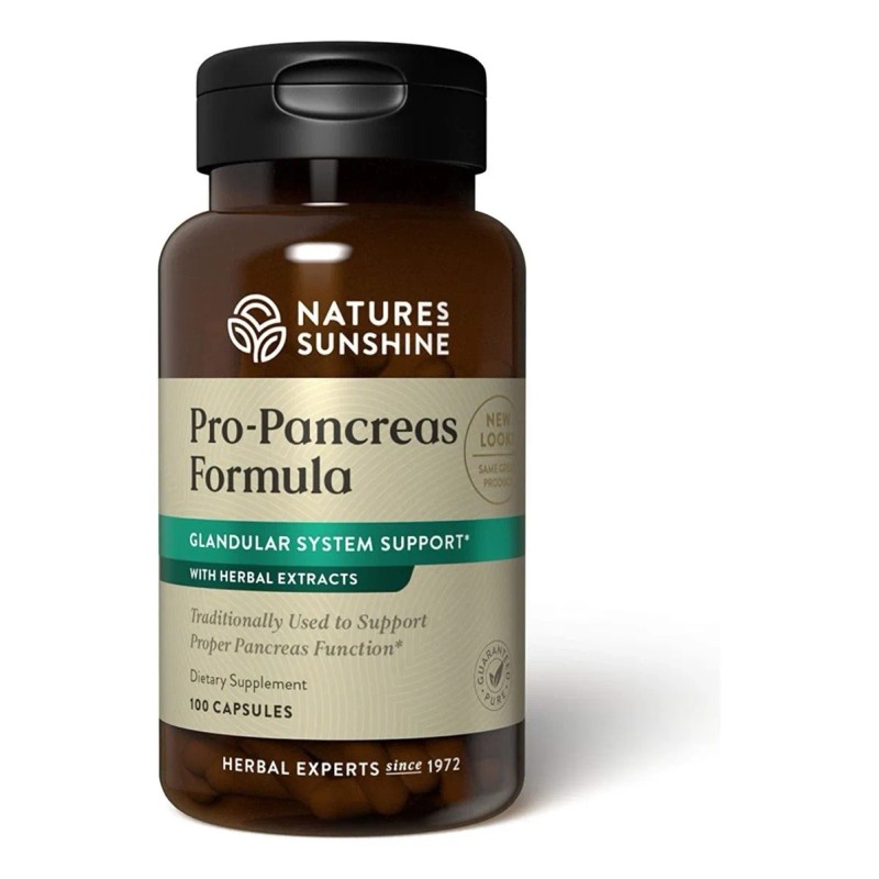 Nature's Sunshine Pro-pancreas 100caps Sabor Sin sabor