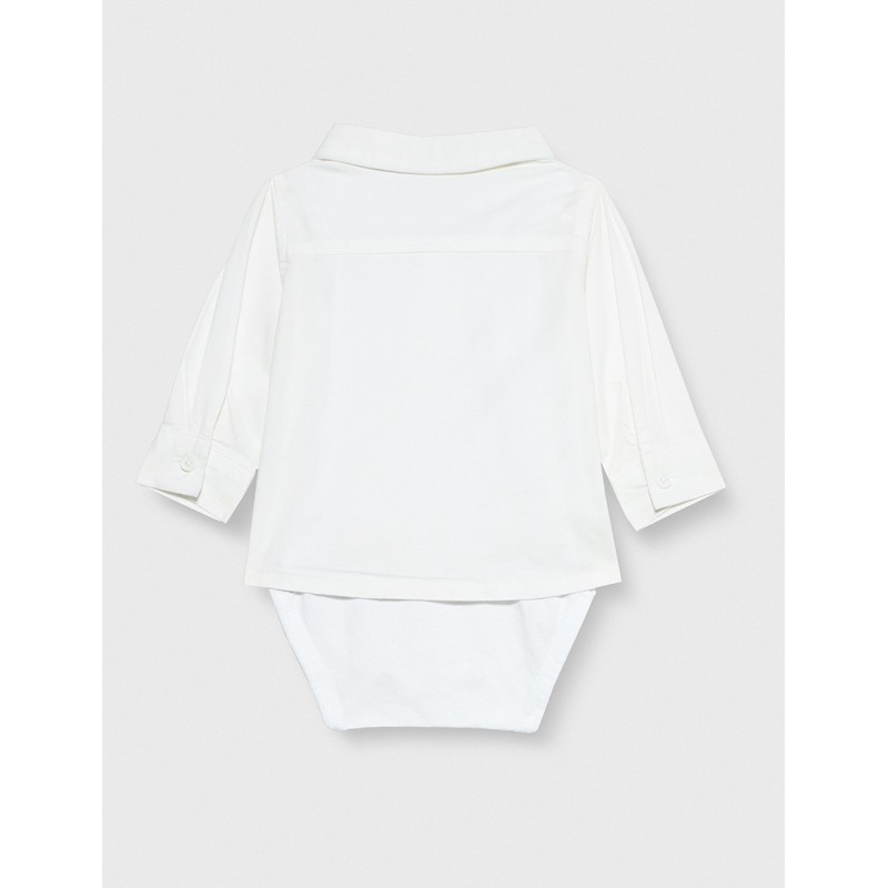 NAME IT Baby Boys' Nbmnasin Shirt Body, bright white