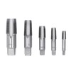 5 Piece NPT Pipe Tap Set, Carbon Steel Threaded Plumbing