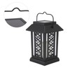 Outdoor Hanging Solar Lantern Energy Saving Warm Light Rechargeable Solar