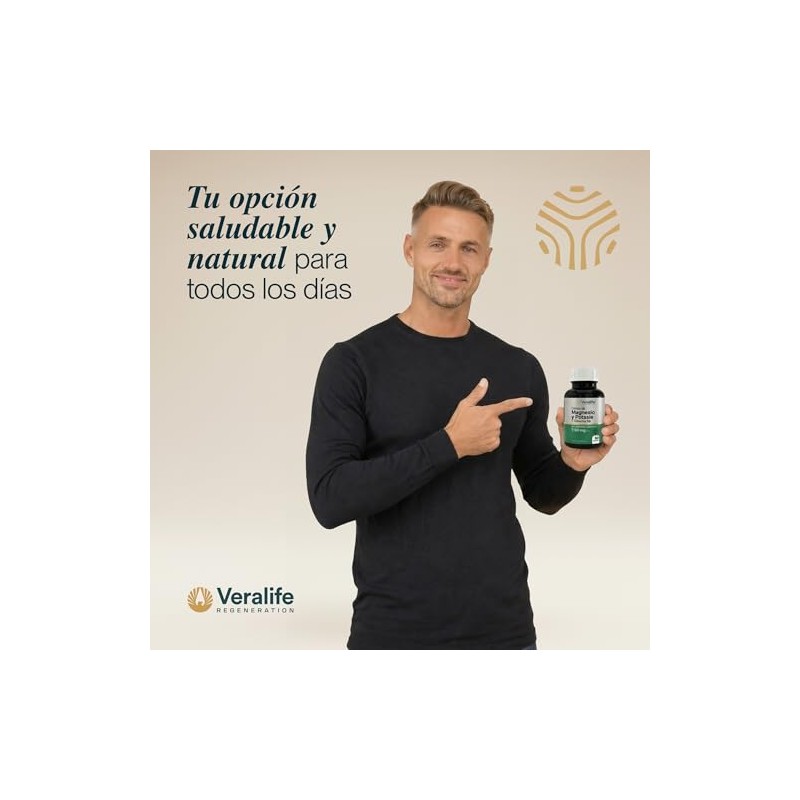 Veralife Citrato Magnesio Potasio Capsulas 1100
