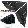 XUKEY 2X Carbon Fiber Window Rear Side Louvers Vent for