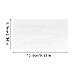 100 PCS Disposable Salon Perm Paper Hair Color Paper Hairdressing Perm Paper Good Toughness High Temperature Resistance Perm Paper for Hot Cold Hair Curling Styling (8.5x 15.8cm)