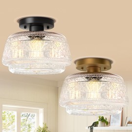 OYKYOHEI Outdoor Indoor Ceiling Flush Mount Light Fixture