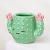 Apa la Papa, Funny Cactus Ceramic Planter, 5 x 3