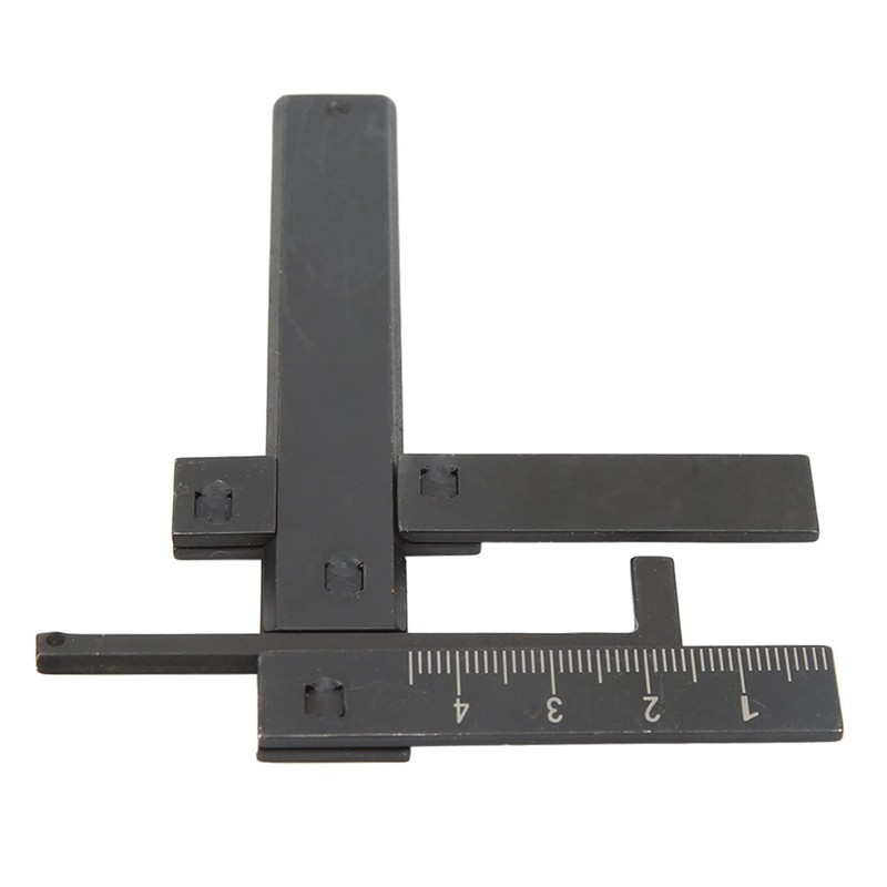 Carburetor Float Level Gauge, Steel Metric Display 0‑40mm Carb Float