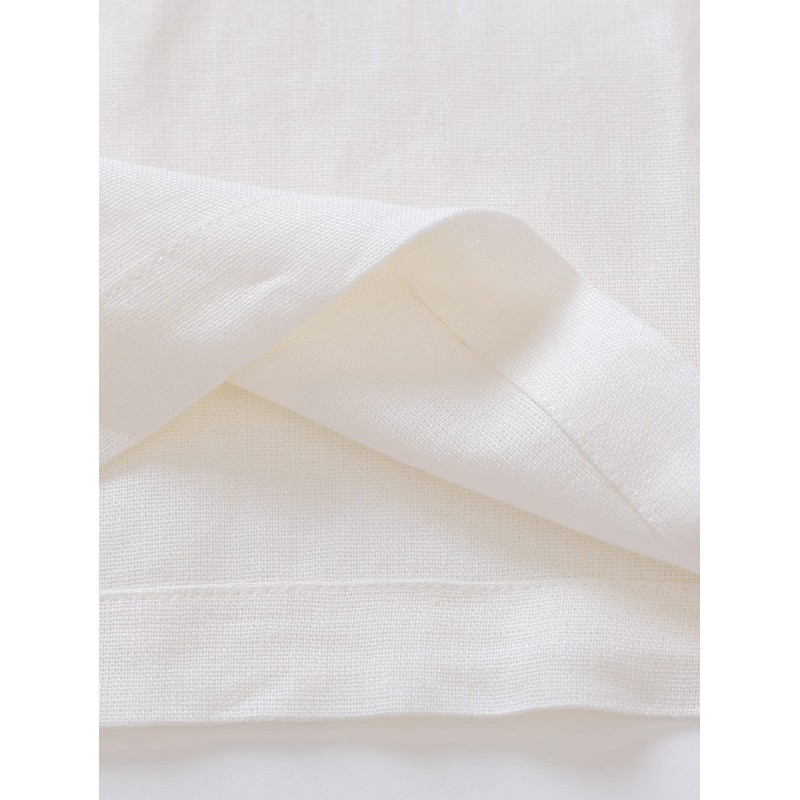 Weintee Women's Petite Linen Capris Capri Pants with Pockets XL