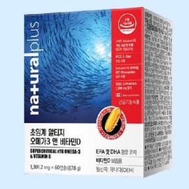 Jinshop Supercritical RTG Omega3 DHA EPA Altige Omega3 Halhaeng Health 60 Capsules / 진샵 초임계 RTG 오메가3 DHA EPA 알티지 오메가쓰리 핼행 건강 60캡슐