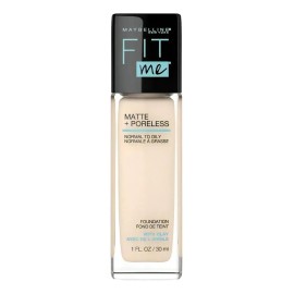 Base Fit Me Matte + Poreless 128 Warm Nude Maybelline