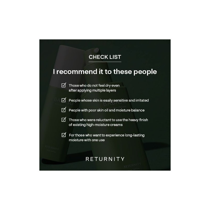 RETURNITY [RETURNITY]Babasu Return Cream 50ml