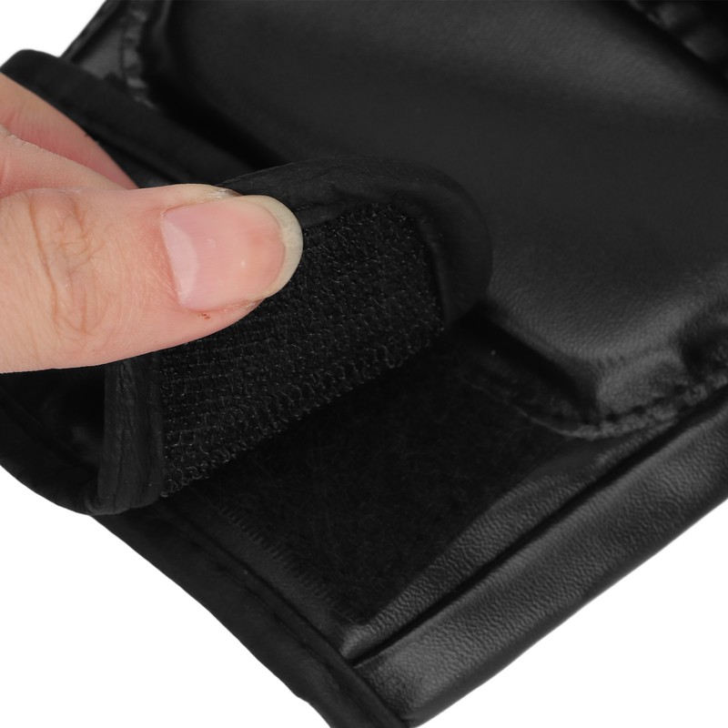 Hand Taekwondo Gear Glove Half Finger Safe Adjustable Wrist Band