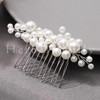 Herbeluemily Hair Ornament, Headdress, Hair Accessories, Hair Pin, Pearl, 5-piece