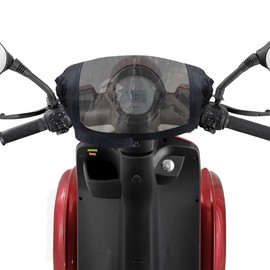 Mobility Scooter Control Panel Cover , Waterproof Mobility Scooter Tiller Accessories Universal Fit, Protection from Sun, Snow, Dust, Wind, & Rain
