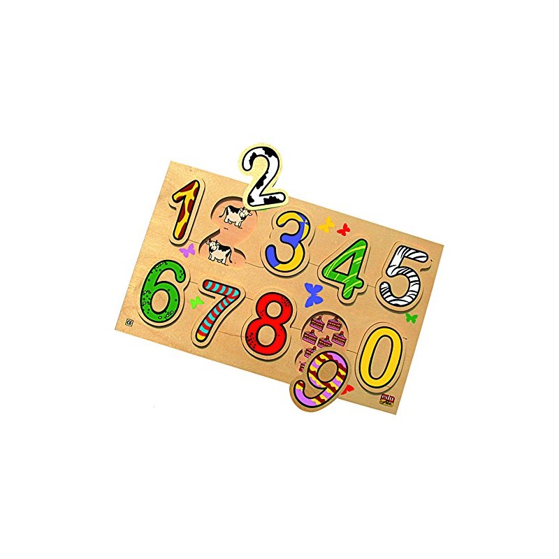 Edufun – Ef 10080/12075 – Set of 2 Wooden Puzzles