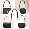 ElevateTech Black Leather Purse Strap Handle, Leather Replacement Straps for