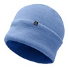 DALIX 12" Cuff Beanie Hat Knit Cap in Periwinkle