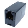 DRUT RJ12 to RJ12 COUPLER ADAPTER (6P6C) In-Line Straight Wired
