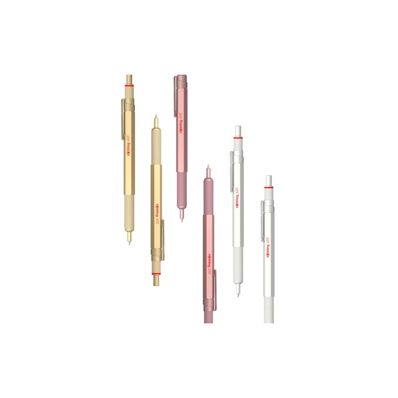 rOtring Professional 600 Ballpoint Pen with Elegant Magnetic Closure Case,