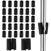 Bivethoi 72 Pack Wire Shelf Clip, 3/4 Inch Dia Split