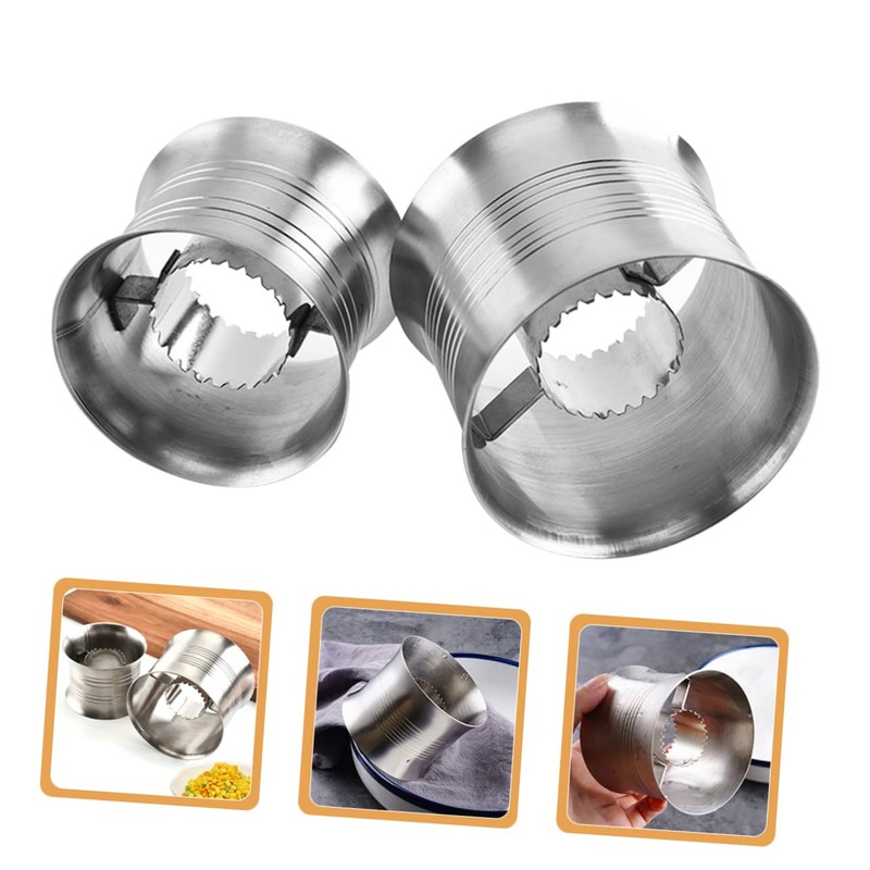Alipis Stainless Steel Corn Shaver Set Pcs Corn Stripper Peeler